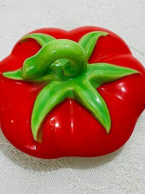 Missing a Lid? ~ Pantry Pride TOMATO Sugar Bowl Lid ONLY